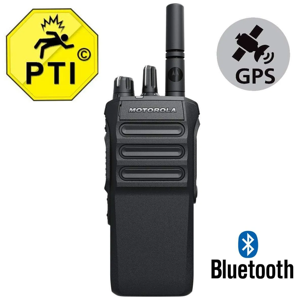 Motorola R7 Premium VHF - PTI Bluetooth GPS